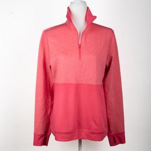 Adidas Pink & Red Climalite Women's Active Wear Top - Large